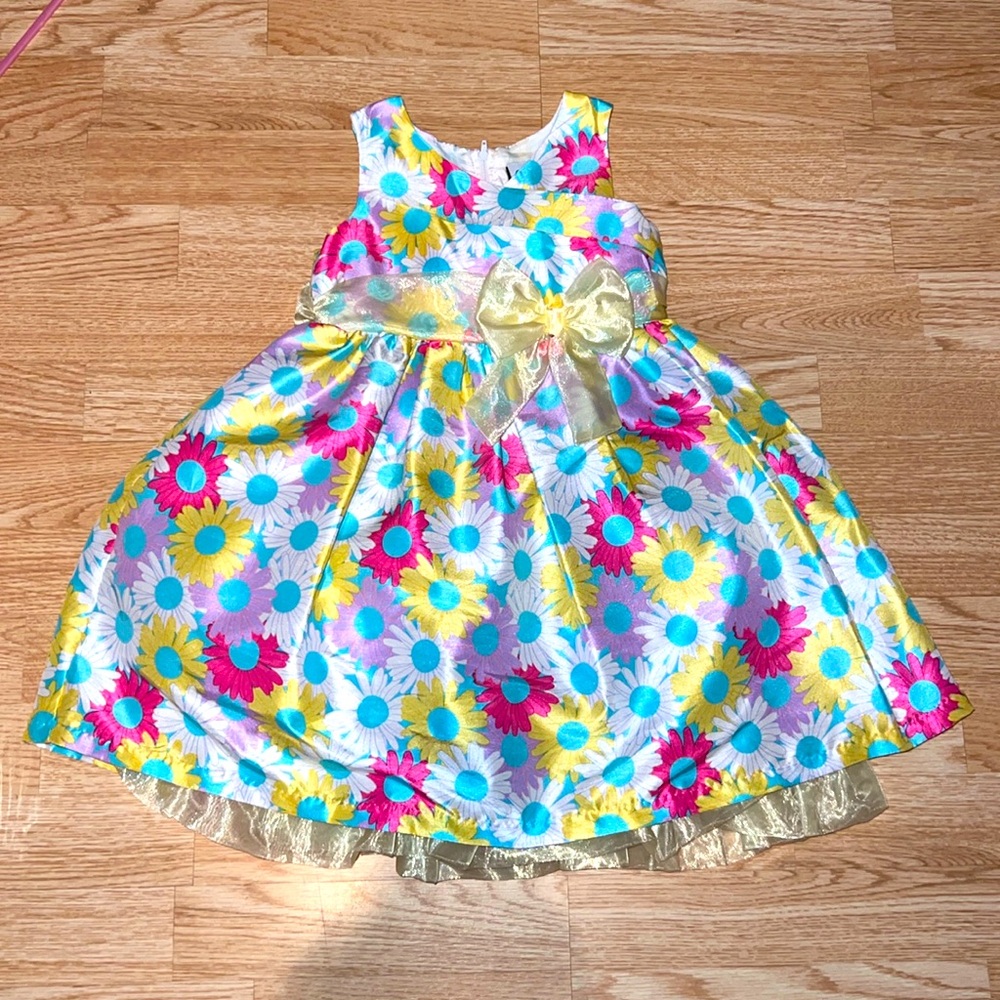 Mia Juliana Spring Flower Formal Dress Size 4/5